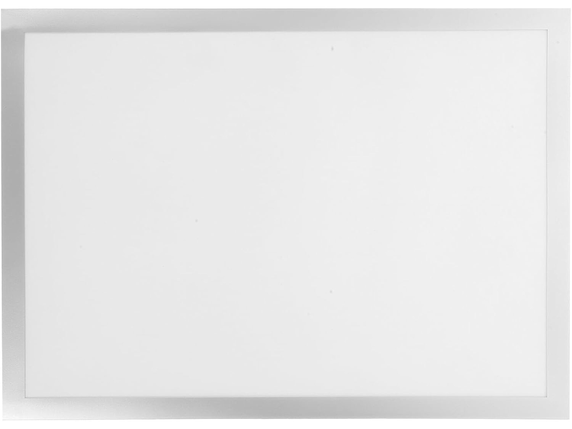 Porta Retratos Magnético Autoadesivo A3 297 42 Pvc Transparente Borda Prateada Suporte Pôsteres Decoração GOKOCO