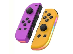 Controle Sem Fio Compatível com Nintendo Switch, Oled, Lite Game Controller Joystick Substituição com Rgb Direito Li BRILVIBERA (e/d)