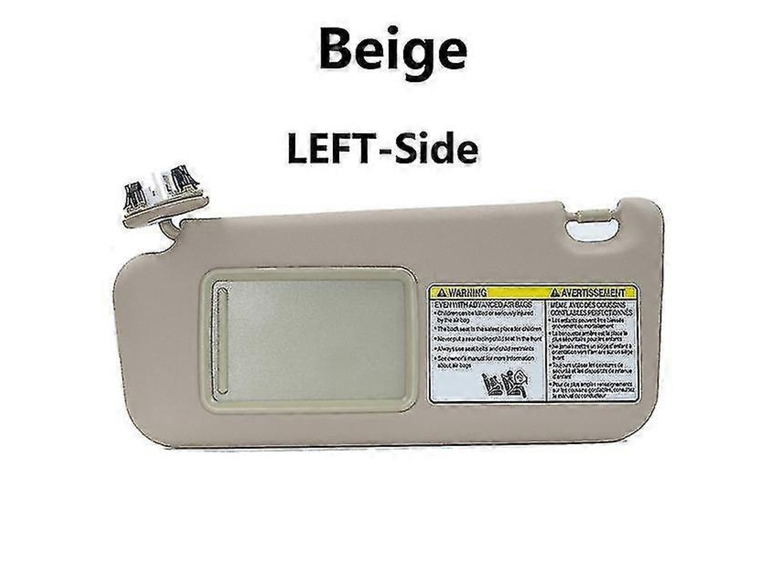 Sol Visor Motorista Cinzento Bege Toyota Rav4 2006-2009