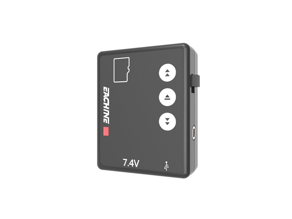 Eachine Ev100 Micro Gravador Av 1280*480 Mini Módulo Dvr com Suporte para Cartão Tf de 32g para Óculos Fpv, Monitor, Câmara, Receptor e Drone MDUG