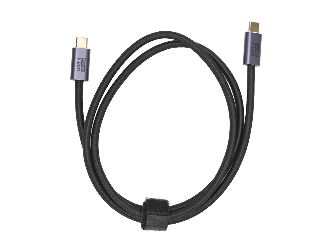 Cabo de Dados Usb4 Tipo c Macho para Tipo c 20gbps Transferência Rápida Carregamento Rápido EOOCOO