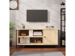Vidaxl Móvel P/ Tv 100x40x45 Cm Derivados De Madeira Carvalho Sonoma