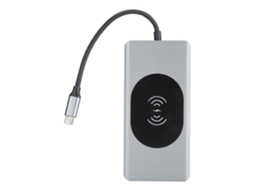 Hub USB-C 13 em 1, estação de acoplamento, leitor de cartões AQUAFORGE