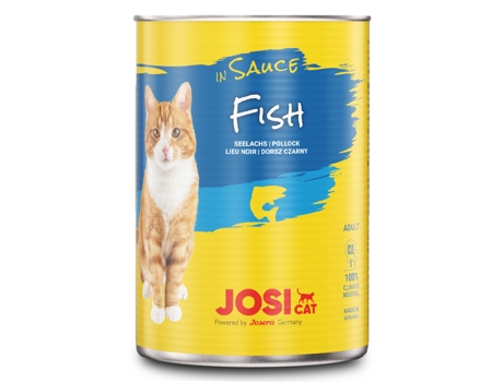 Alimento em Molho para Gato JOSICAT Peixe (Quantidade: 415 g)