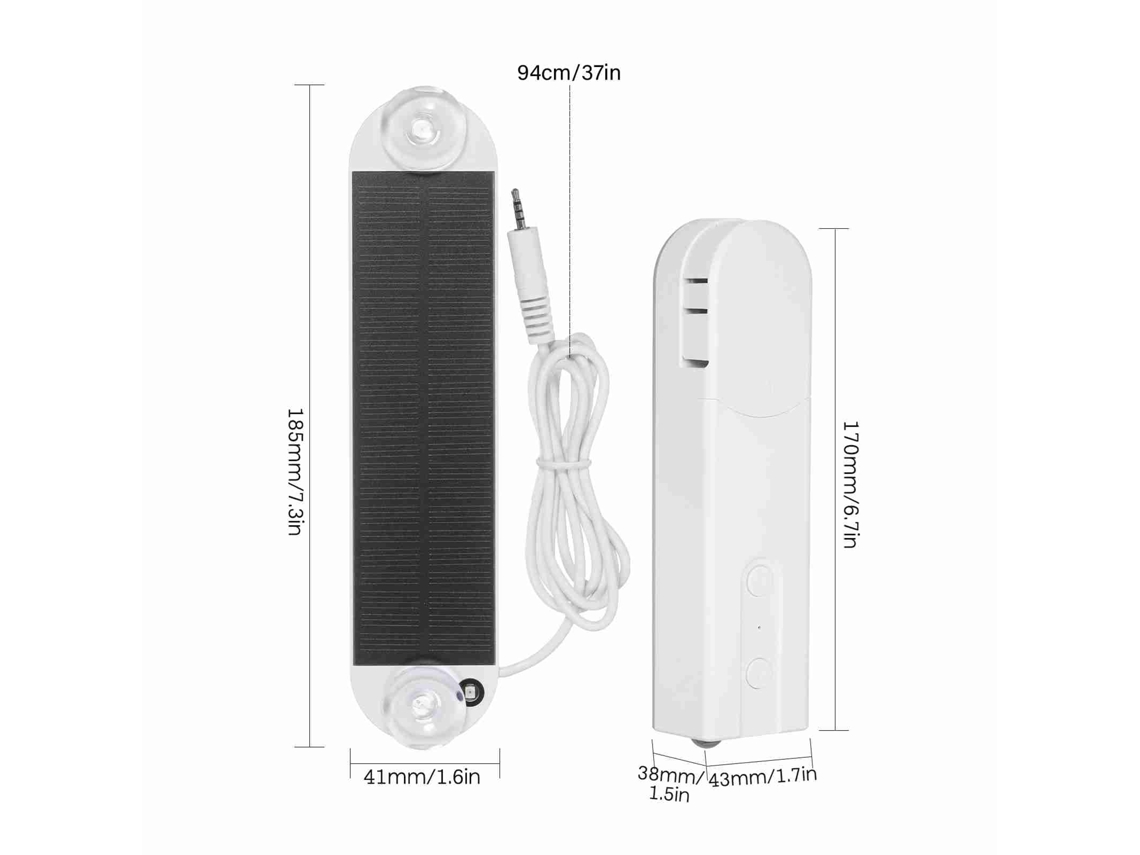 Motor De Acionamento Para Cortinas Inteligentes Com Energia Solar, Controle Zigbee E Voz