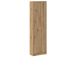 Conjunto 1 Guarda-roupa Vidaxl Castanho Derivados De Madeira (55 X 25 X 189 Cm)