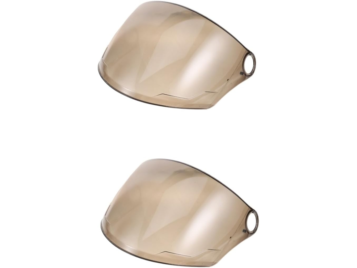 Conjunto De 2 Viseiras De Substituição Para Capacete, Meia Viseira De Acrílico Para Proteção Solar.