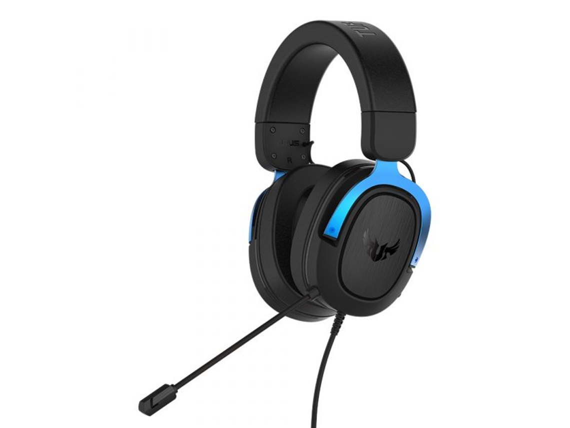 Auscultadores Gaming com Fio ASUS TUF H3 (Over Ear - Multiplataforma - Noise Cancelling - Preto)