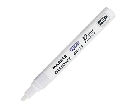 Marcador De Tinta A Óleo Branco, Gr 25 Grand