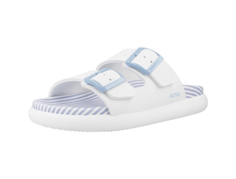 Sapatos de Mulher VEGTUS Tanamistripes Tecido Branco (39)