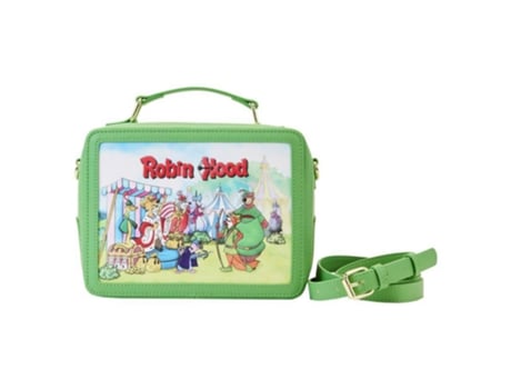 Mala de Mulher ROBIN HOOD Loungefly Lunchbox Crossbody Multicor