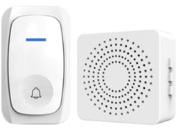 Campainha Inteligente Sem Fio À Prova D Água Até 150m, Fácil De Instalar, Controle Remoto Com Plugue Usb, Sem