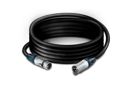 Cabo Altifalante Xlr Pinos Tasker Polímero Preto