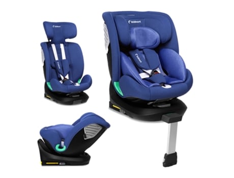 Cadeira Auto I Size 40 150 Cm 360º Radjur Top Tether E Estabilizador Blue Kidnort