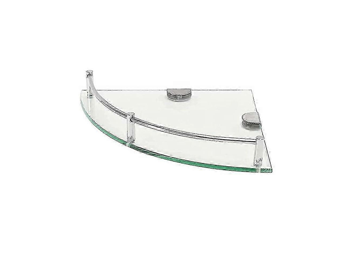 Suporte de Parede para Banheiro em Vidro Temperado para Pendurar na Parede e Organizar BRILVIBERA