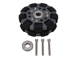 Roda Omnidirecional para Robô 100mm com Rolamento | S/MARCA