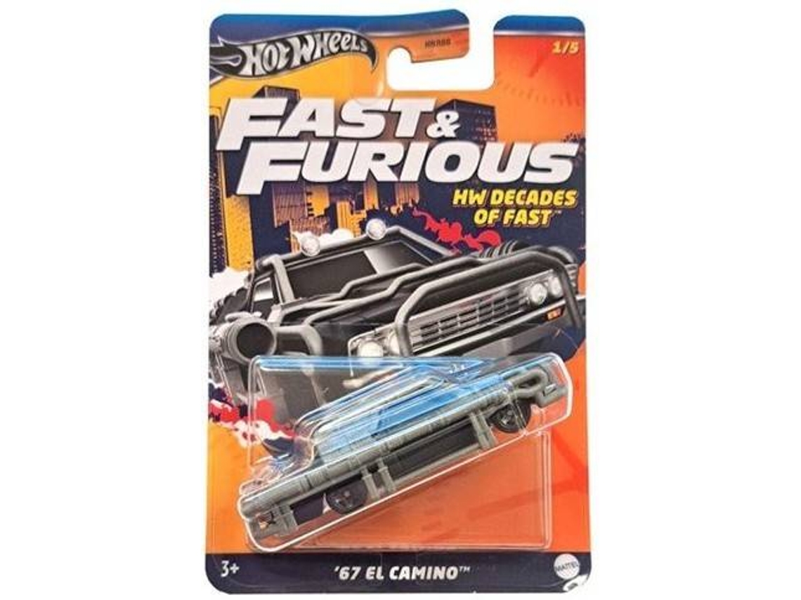 Carro HOT WHEELS Fast and Furious (Envio Aleatório - Idade Minima Recomendada: 3 Anos)