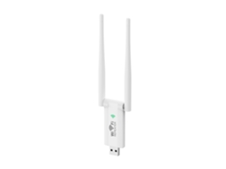 Extensor Wifi 2 Antenas Externas Com Porta Usb Czhhmart Branco