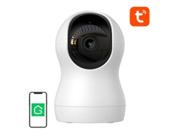 Câmera interna giratória Wi-Fi Gosund para smartphone Tuya 3MP Full HD