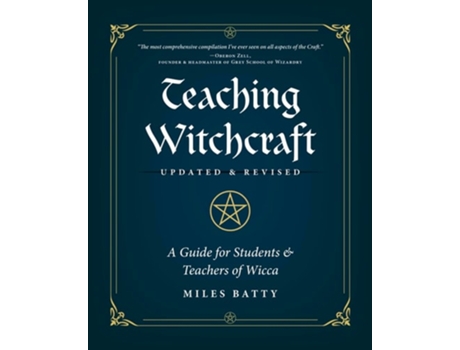 Livro Teaching Witchcraft de Miles Batty (Inglês)