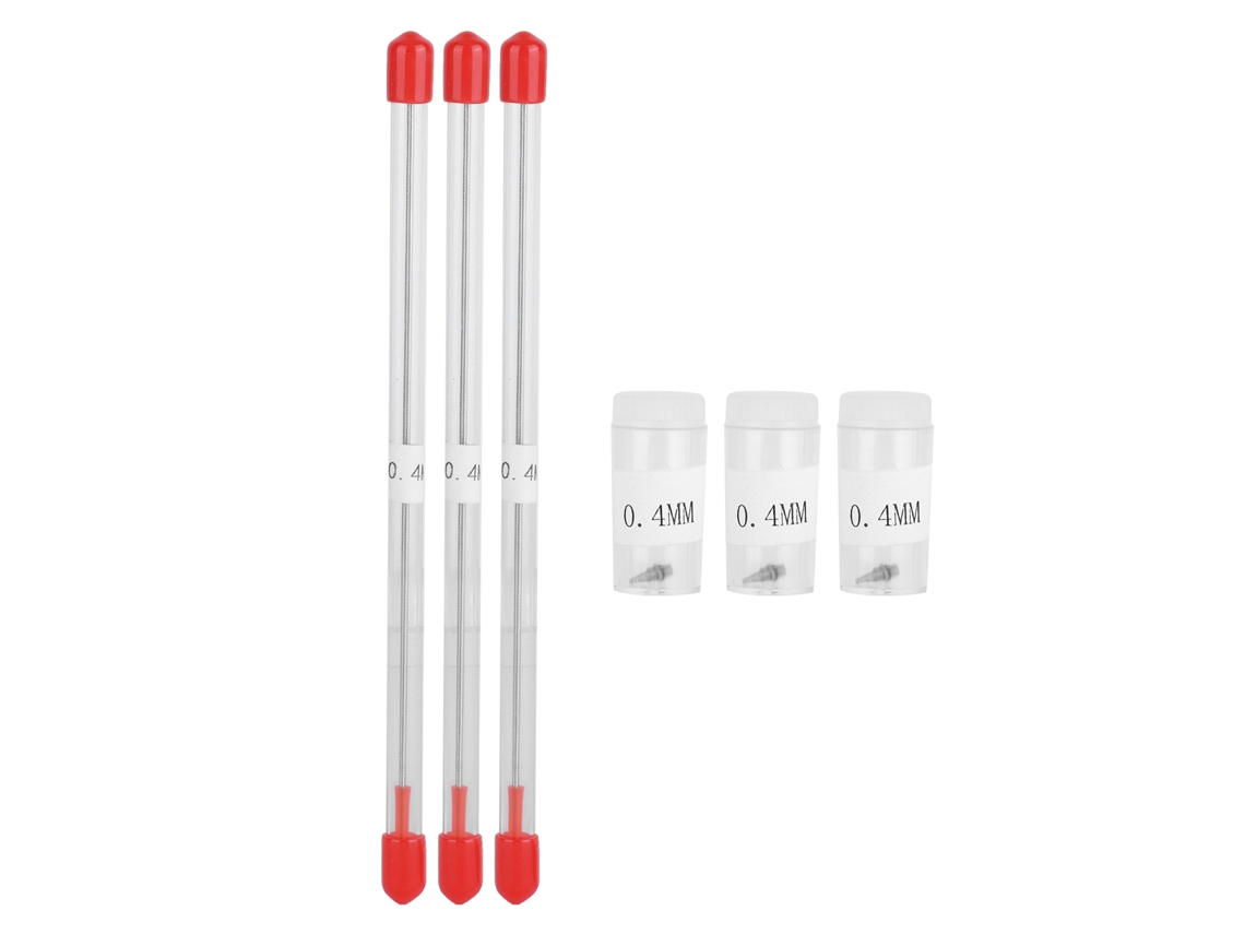 Agulhas De Aerógrafo 0.4mm Para Pintura 3 Conjuntos