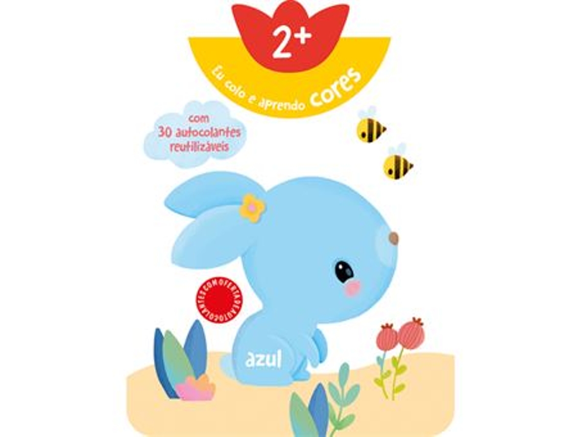 Livro Cores +2 - Coelho de Yoyo Studios (Português)
