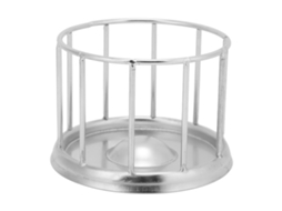 Tigela de Aço Inoxidável para Ração de Répteis, com Borda Redonda, Bebedouro para Tartarugas, Acessórios para Animais de Estimação, Terrário AQUAFORGE