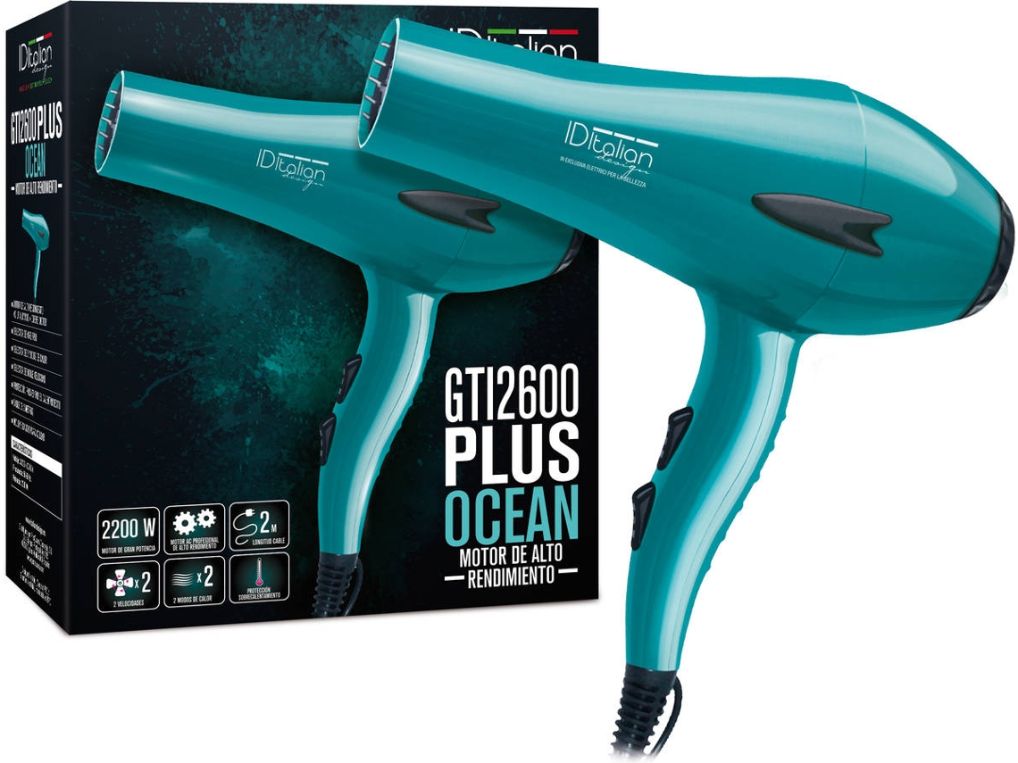 Secador de Cabelo POSTQUAM Ocean Plus (2200 W - 3 Níveis de Temperatura)