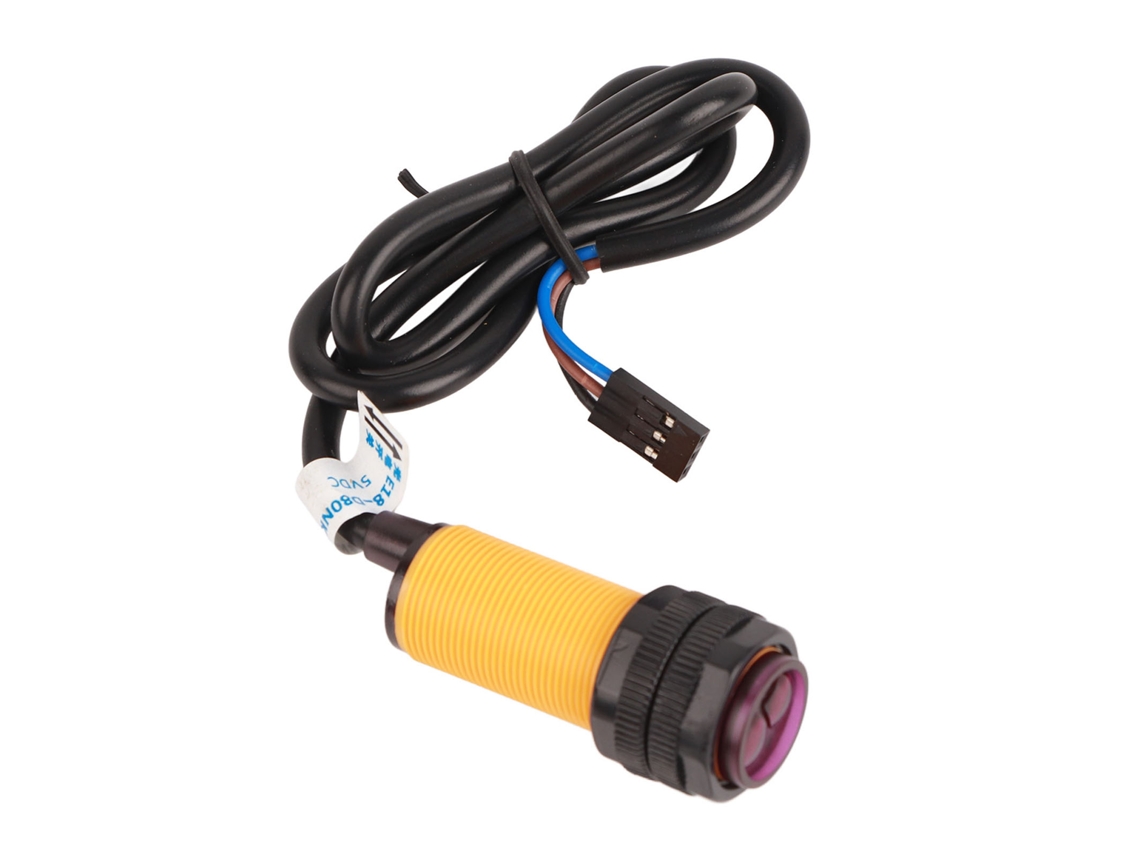 Sensor Foteléctrico Infrarrojo Com Distância De 3-80cm Para Evitar Obstáculos