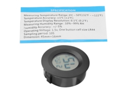 Termômetro Digital Mini Lcd LAXISCREED para Réptil