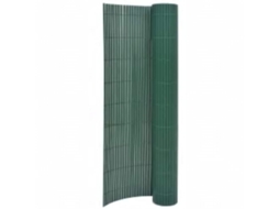 Vidaxl Cerca De Jardim Dupla Face 110x300 Cm Verde