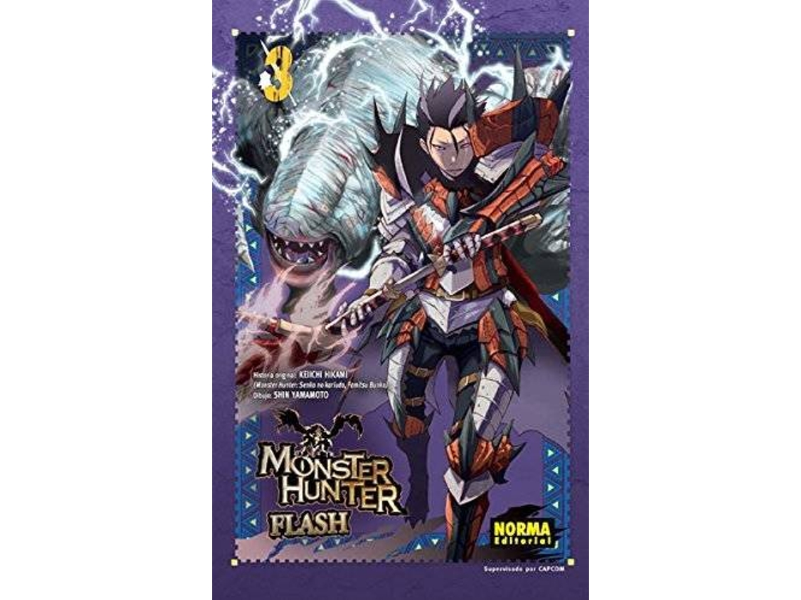 Livro Monster Hunter Flash, 3 de Hiro Mashima (Espanhol)