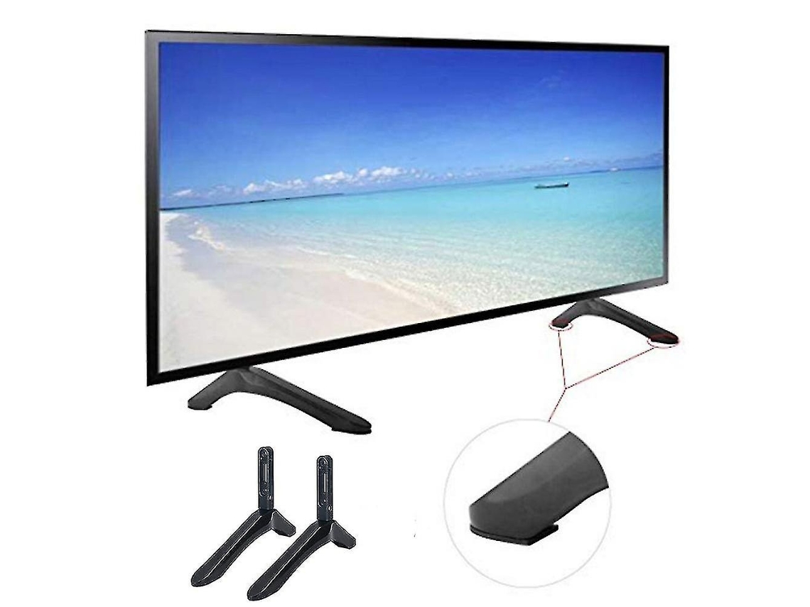 Lurelia Suporte Universal Para Tv Base Suporte Preto Para Tv De 32 A 65 Polegadas Base De Mesa Para Tv