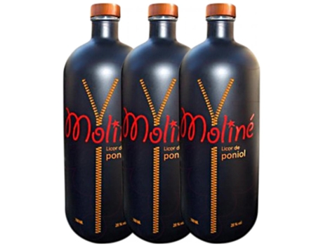 Digestivo Moline Ratafia Licor de Poniol Moliné 70 cl (Caixa de 3 unidades)
