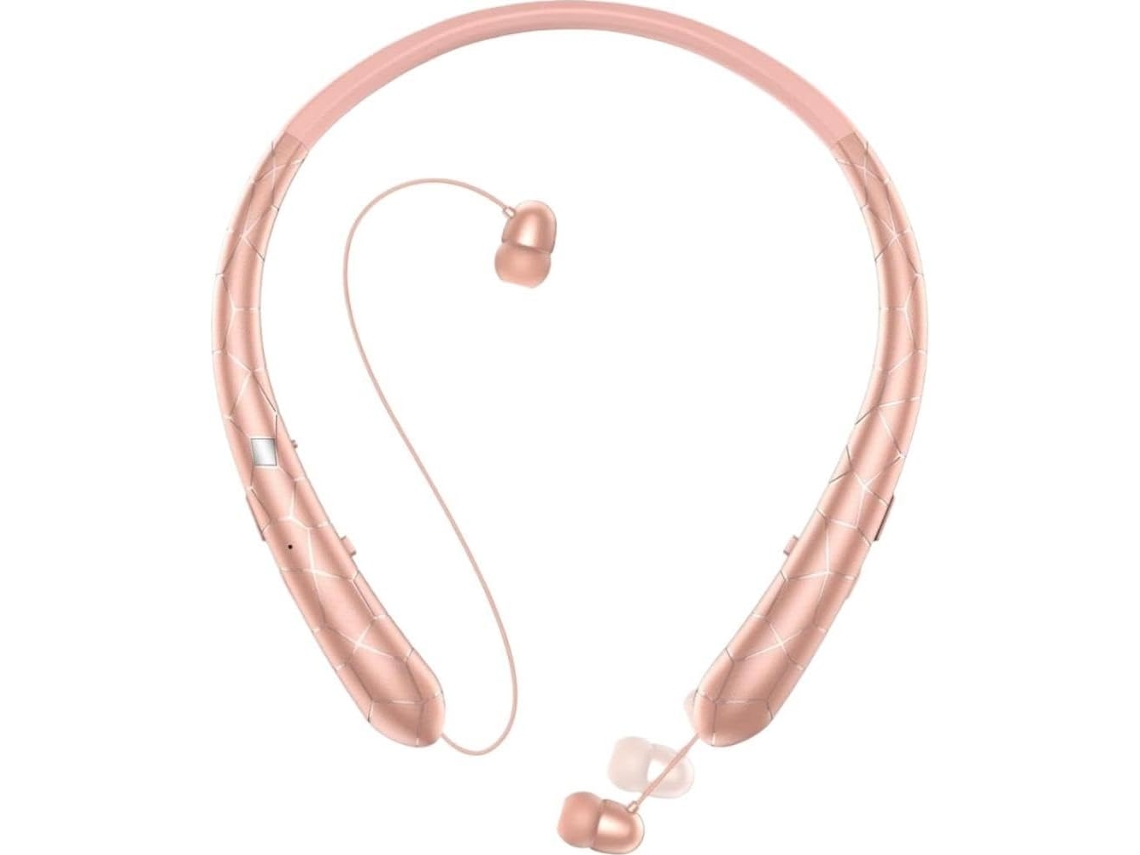 Fones De Ouvido Bluetooth 5 3com Faixa Para Pescoço, Resistentes Ao Suor, Com Cancelamento De Ruído, Pontas Estéreo