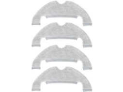 Panos de Limpeza Substituição para Aspirador Robô Dreame D10 Plus/ Z10 Pro D9 L10 D10s, Panos de Microfibra BRILVIBERA