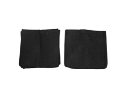 Saco Feltro para Crescimento de Plantas 15galões 35x35x35cm Vasos Jardim com Alças | S/MARCA