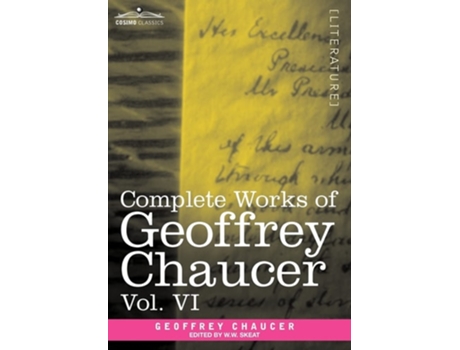 Livro Complete Works Of Geoffrey Chaucer, Vol.vi De Geoffrey Chaucer (inglês - Capa Dura)
