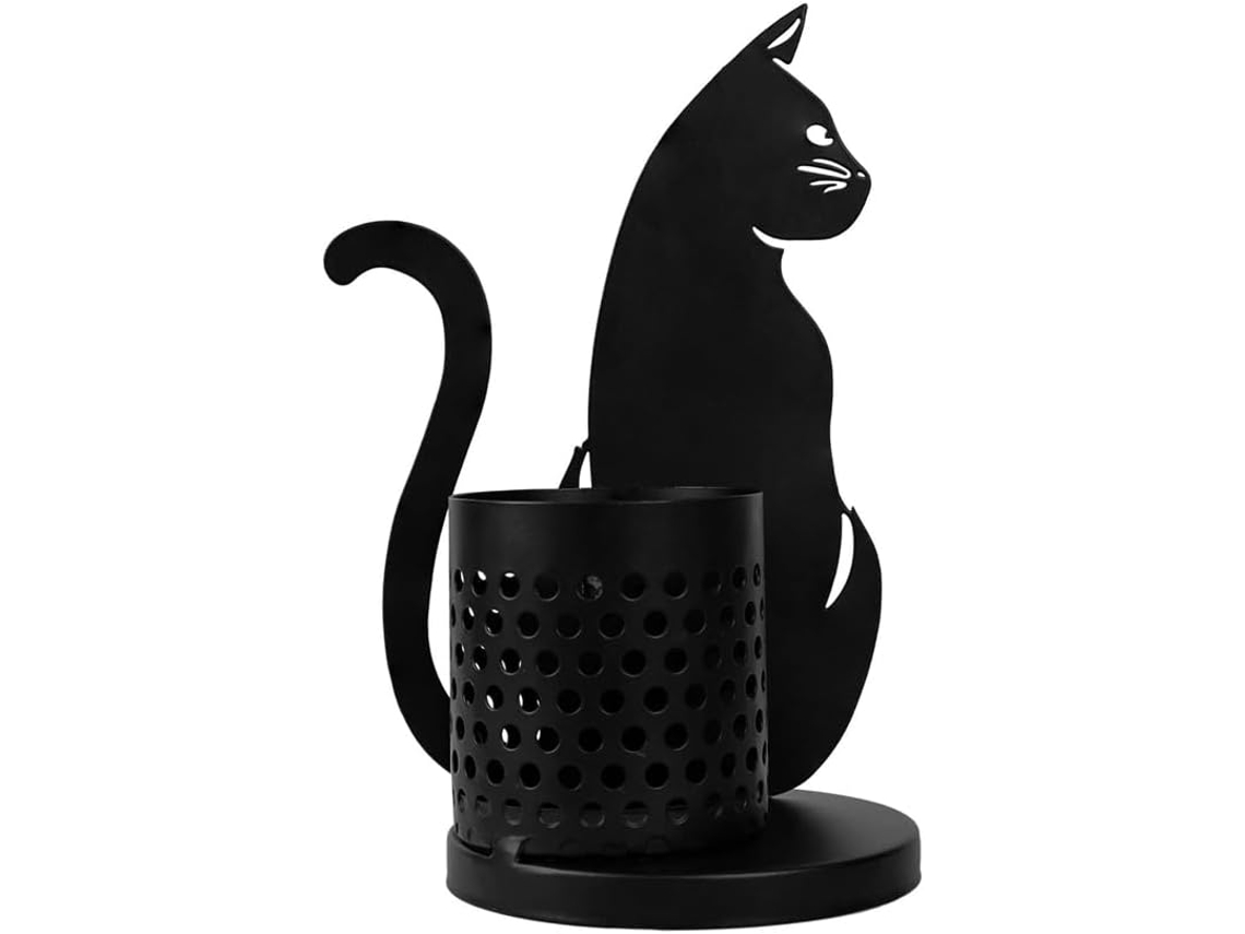 Porta Canetas Em Formato De Gato Para Organizador De Mesa, Porta Canetas Para Quarto/escritório, Dec Gokoco