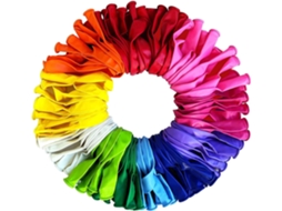 KOFIHETY Balões Comemorativos, Balões Espessados Para Eventos Alegres, Cores De Arco Íris Variadas, Balões De Látex, Decorações Vibrantes De Festas, Seguras E