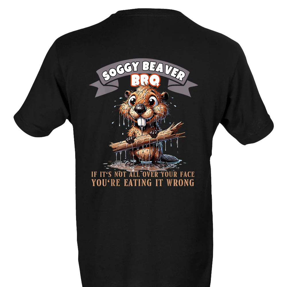 Soggy Beaver Bbq Funny Men T-shirt Unisex Rockinstone Size:s