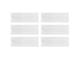 Conjunto de 6 Filtros Hepa para Aspirador Robô 360 S10 X100 Max, Peças e Acessórios para Substituição de Filtros BRILVIBERA