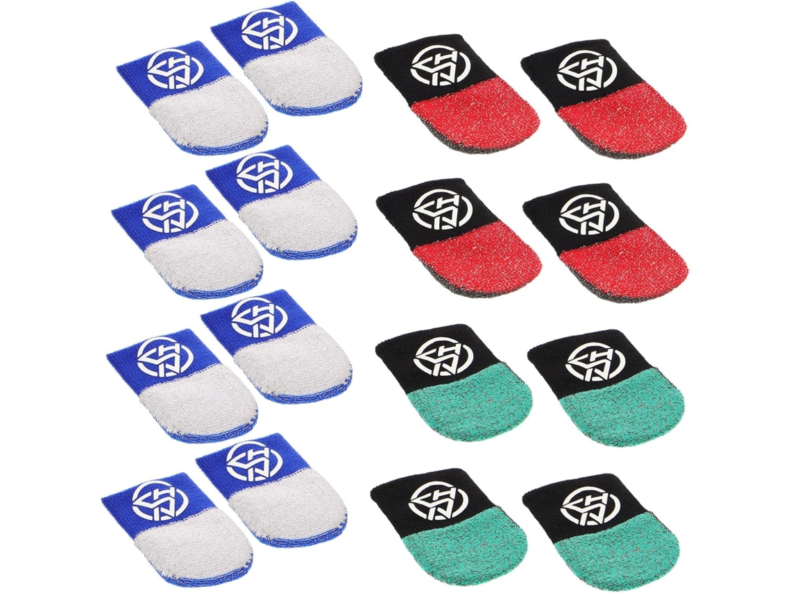 Pacote Com 10 Pares De Dedeiras Luminosas Para Jogos, Respiráveis E Com Absorção De Suor, Compatíveis Com Telas