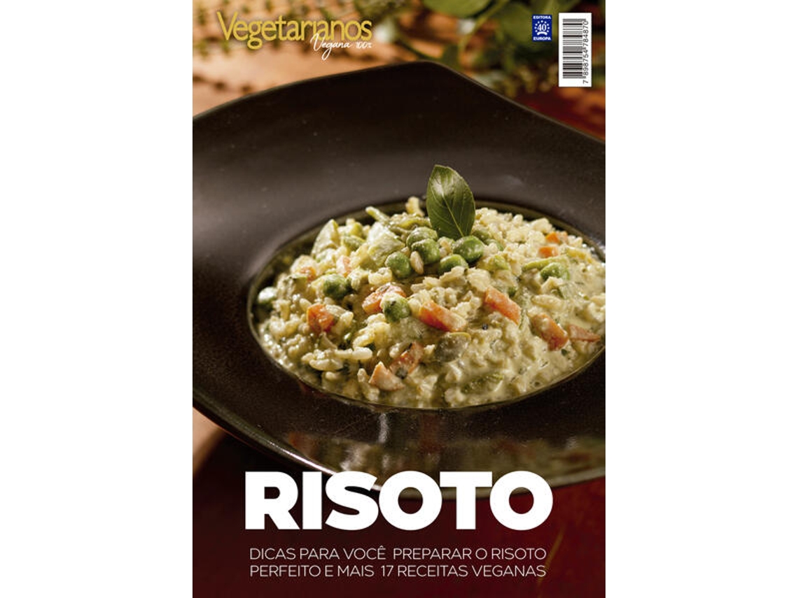 Livro Coleção Vegetarianos - Risoto de Europa (Português do Brasil)