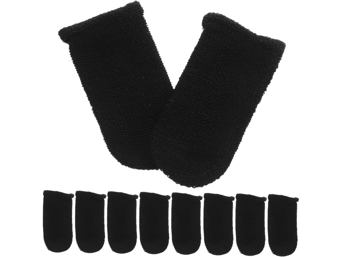 Lurelia Dedeiras Gaming Para Ecrã Tátil Abs, Antitranspirante, Respirável, Sensível Ao Toque, Elástico, Para Gaming Móvel E Ecrãs Táteis