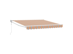 Conjunto 1 Toldo Retrátil Vidaxl Multicolorido Poliéster (300 X 250 Cm)