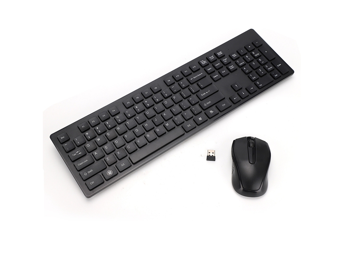 Conjunto Teclado e Rato LAXISCREED 2.4g Sem Fio