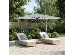 Vidaxl Guarda-sol De Jardim 200 X 300 Cm Poliéster Retangular