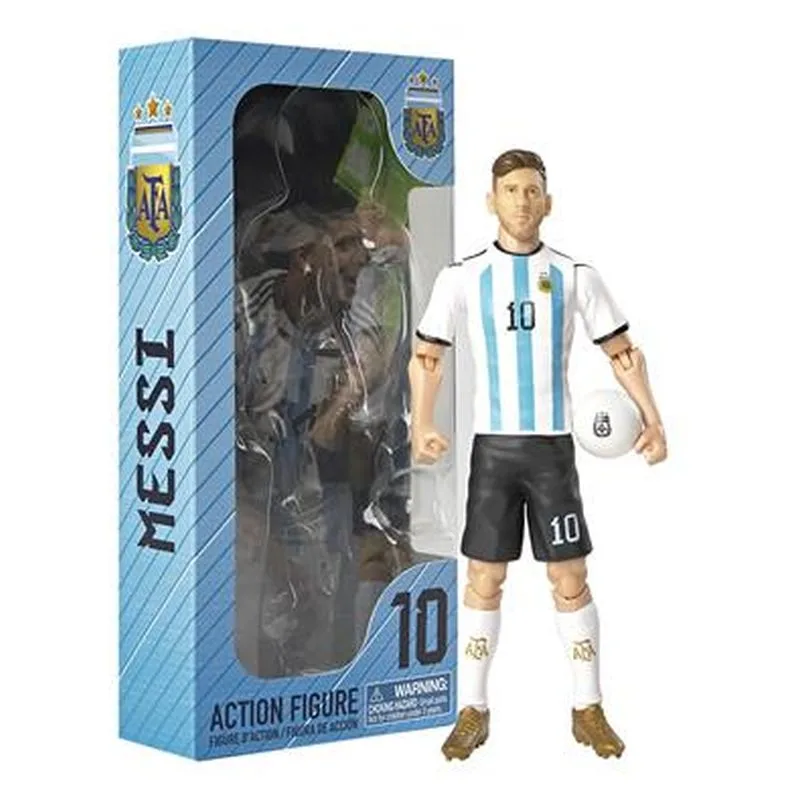 Figura Articulada Leo Messi 10 Argentina 20cm Banbotoys 83712 Banbotoysp25
