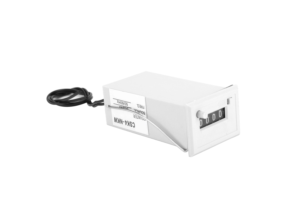 Contador de Pulso Eletromagnético 6 Dígitos CSK6 NKW, Plástico, 9x8x4cm, 117g, DC 12V